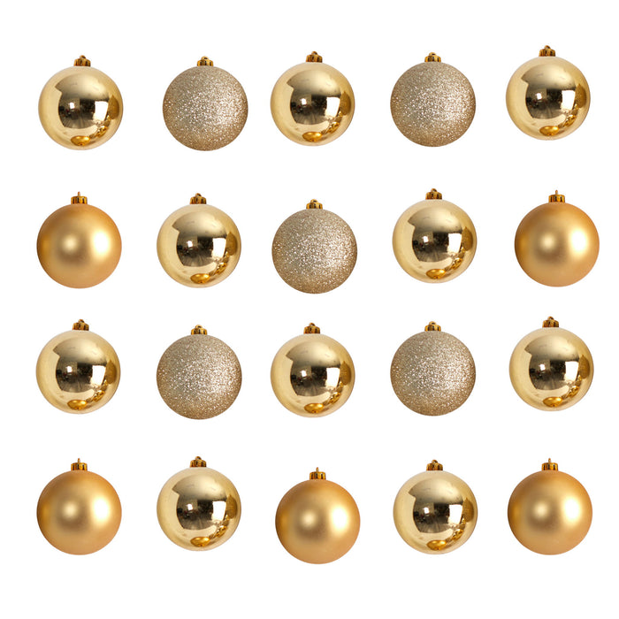 Holiday 20 Count 3" Shatterproof Ornament Set