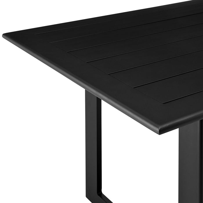 Cayman - Outdoor Patio Dining Table In Aluminum - Simple Home Plus