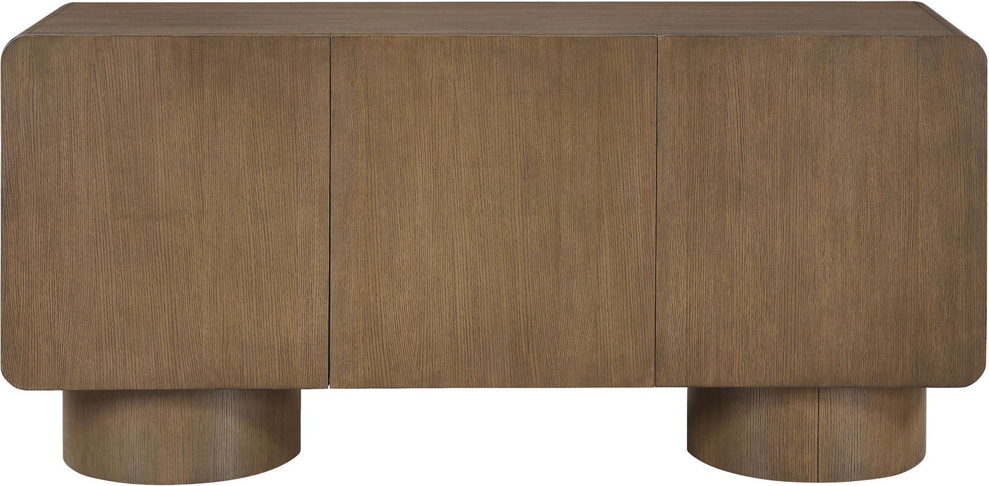 Adagio - Solid Wood And Oak Veneer Sideboard / Buffet - Simple Home Plus