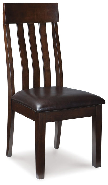 Haddigan - Dining UPH Side Chair (Set of 2) - Dark Brown - Simple Home Plus