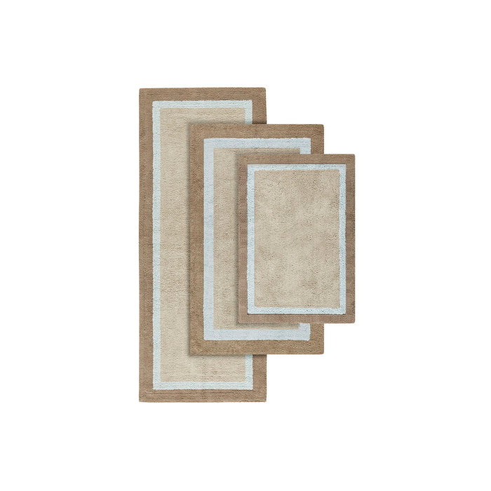 Amherst - 24" x 60" Tufted Bath Rug - Blue - Simple Home Plus