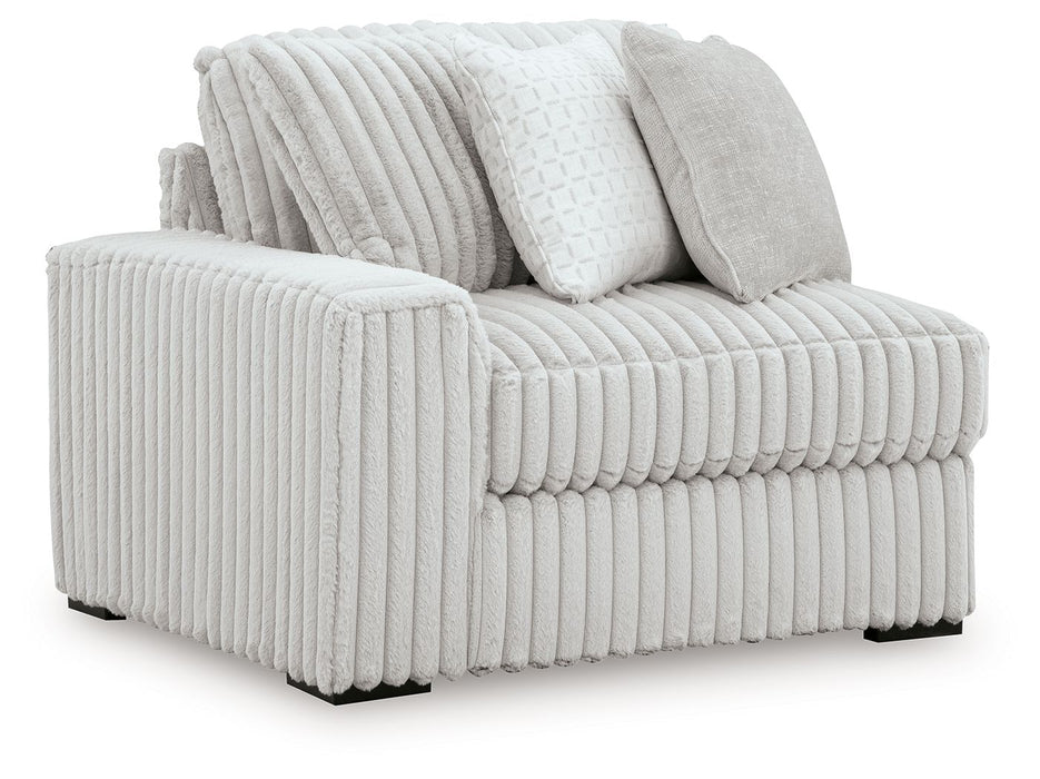Stupendous - LAF Corner Chair - Alloy - Simple Home Plus