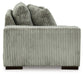 Lindyn - LAF Corner Chair - Fog - Simple Home Plus