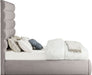 Adam - Linen Fabric Bed With 70.5" Headboard - Simple Home Plus