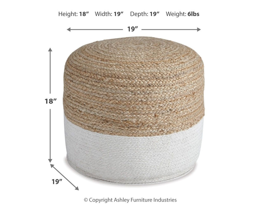 Sweed Valley - Round - Pouf - Simple Home Plus