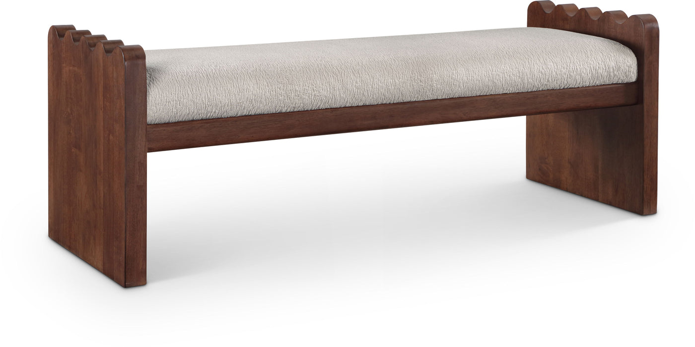Sonia - Bench With Brown Base - Simple Home Plus
