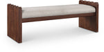 Sonia - Bench With Brown Base - Simple Home Plus