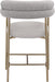 Blake - Counter Stool With Bronze Legs (Set of 2) - Simple Home Plus