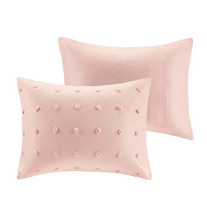 Brooklyn - Twin Comforter Set - Pink - Simple Home Plus