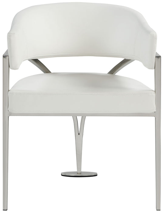 Madelyn - Dining Chair (Set of 2) - Brushed Chrome - Simple Home Plus