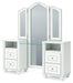 Kozlani - Vanity With Mirror - White - Simple Home Plus