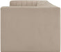Rummi - Velvet Performance Fabric Upholstered 3 Piece Modular Sofa - Simple Home Plus