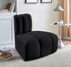 Arc - Faux Leather Reverse Corner Chair - Simple Home Plus
