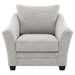 Tomkins - Boucle Upholstered Chair - Light Gray - Simple Home Plus