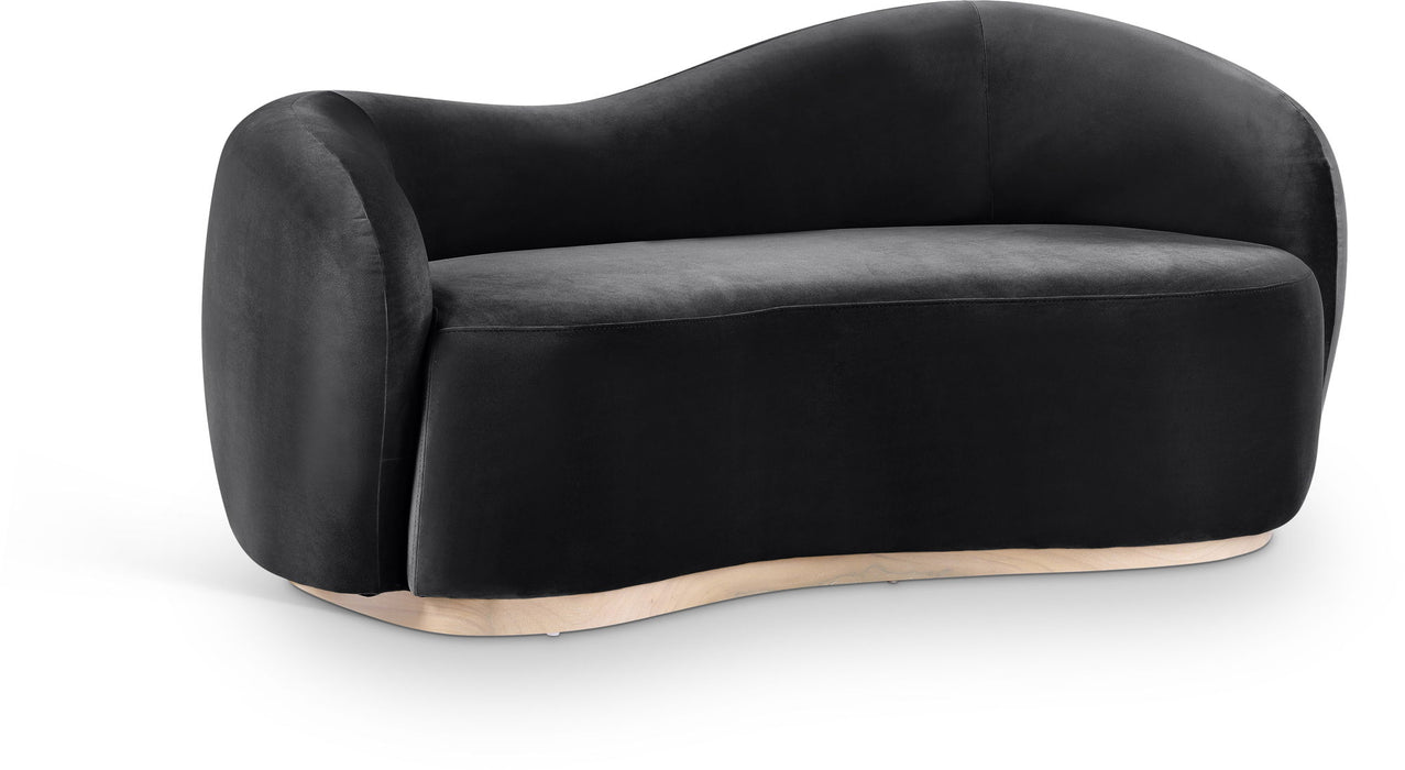 Gustavo - Velvet Upholstered Loveseat - Simple Home Plus