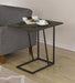 Carly - Expandable Engineered Wood C-Shaped Side Table - Simple Home Plus