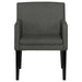Catherine - Upholstered Dining Arm Chair (Set of 2) - Gray - Simple Home Plus