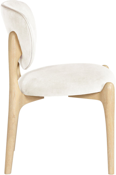 Velora - Upholstered Dining Chair (Set of 2) - Natural Base - Simple Home Plus