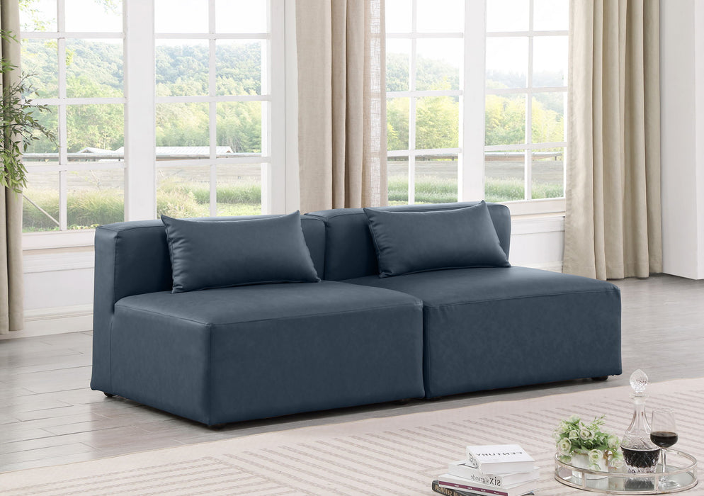 Cube - Modular 2 Seat Armless Sofa - Simple Home Plus