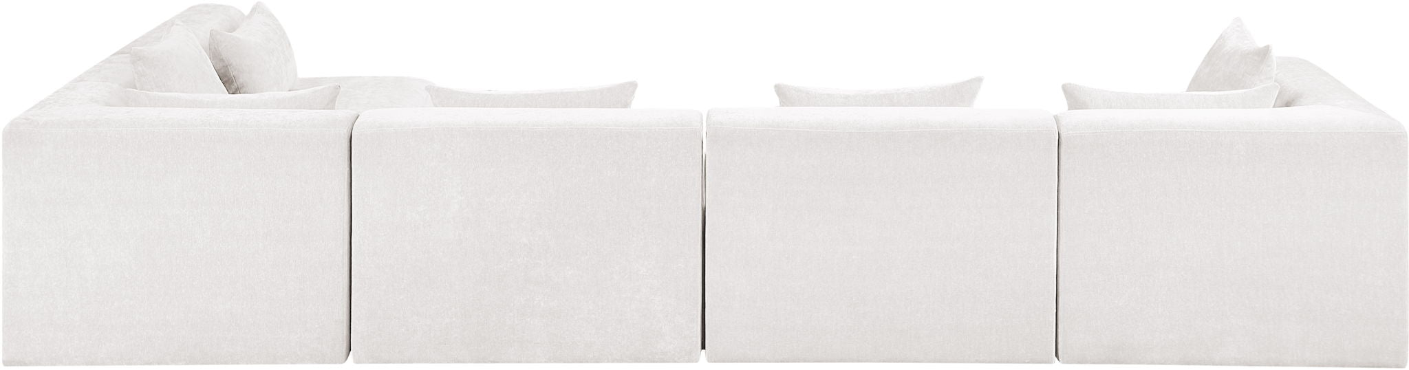 Stellar - 5 Piece Upholstered Modular Sectional - Simple Home Plus