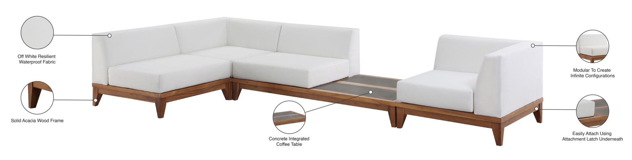 Rio - Modular Sectional - Simple Home Plus