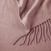 Zennia - 7 Piece Printed Seersucker Comforter Set With Throw Blanket - Taupe / Blush - Simple Home Plus