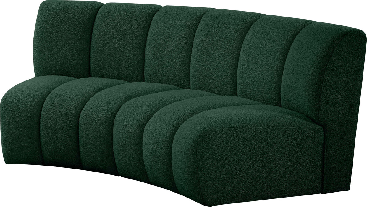 Infinity - 2 Piece Boucle Modular Sectional - Simple Home Plus