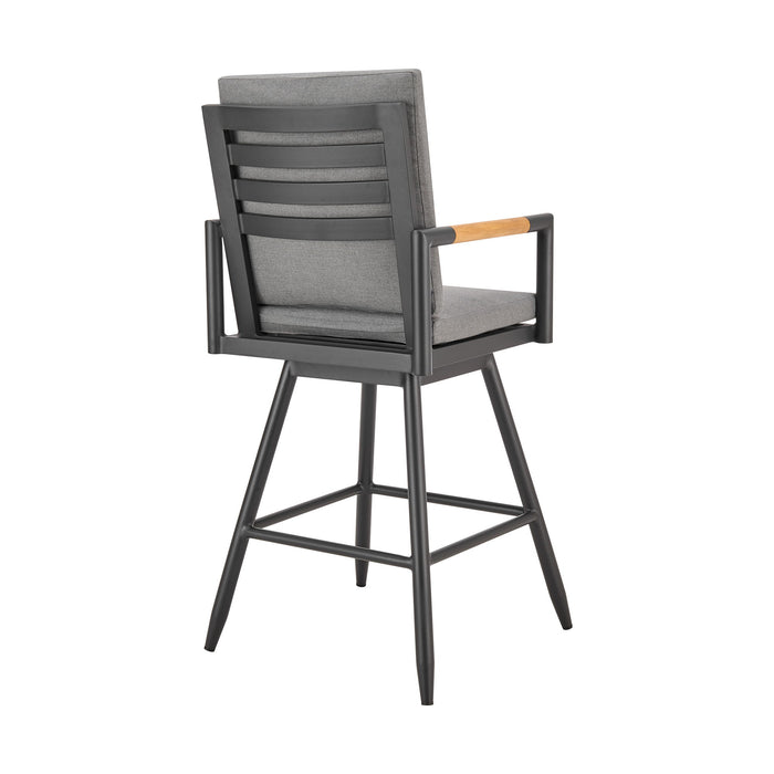 Crown - Outdoor Patio Swivel Bar Stool - Simple Home Plus