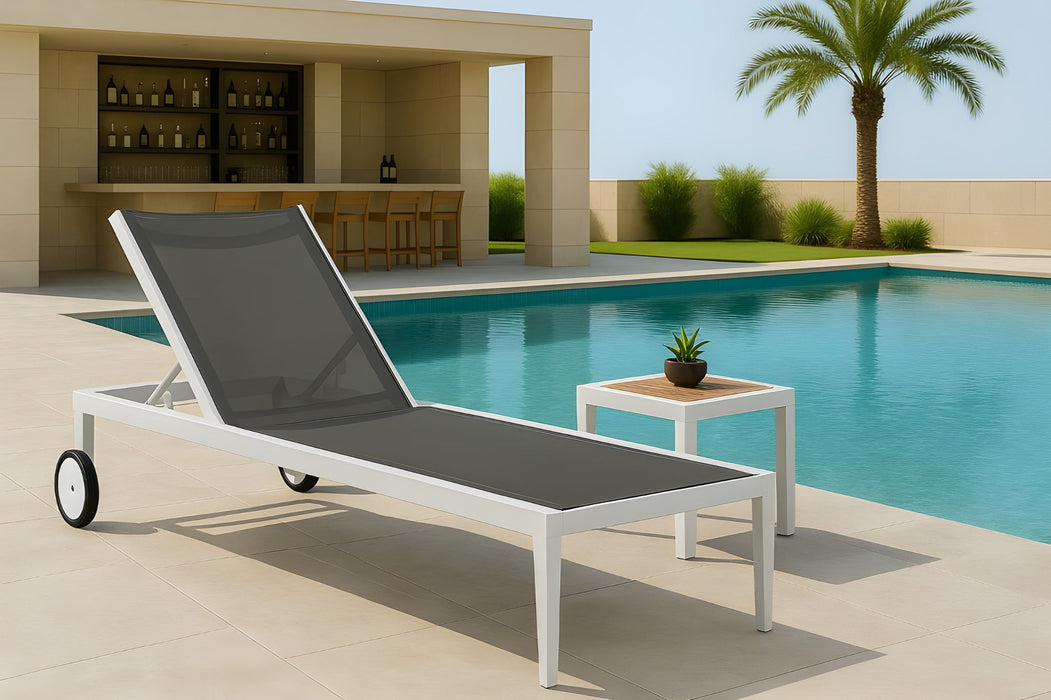 Nizuc - Outdoor Patio Chaise Lounge Chair - Simple Home Plus