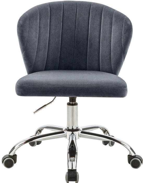 Finley - Office Chair with Chrome Legs - Simple Home Plus