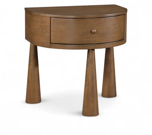 Oasis - Acacia Veneer And Solid Wood Night Stand - Simple Home Plus