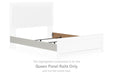 Zuraleus - Queen Panel Rails - White - Simple Home Plus