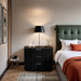 Astrid - Solid Wood And Oak Veneer Nightstand - Simple Home Plus