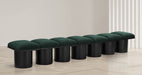 Pavilion - 7 Piece Modular Bench With Black Base - Simple Home Plus