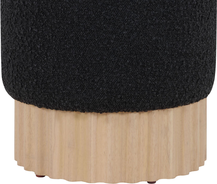 Veranda - Ottoman / Stool With Natural Base - Simple Home Plus
