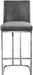 Heidi - Stool with Chrome Legs - Simple Home Plus