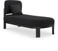 Maybourne - Chaise / Bench With Black Frame - Simple Home Plus