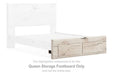 Lawroy - Queen Storage Footboard - Light Natural - Simple Home Plus