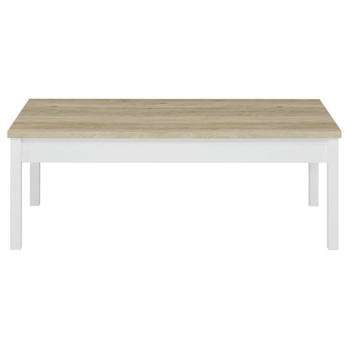 Stacie - 3 Piece Coffee Table Set - Distressed Pine - Simple Home Plus