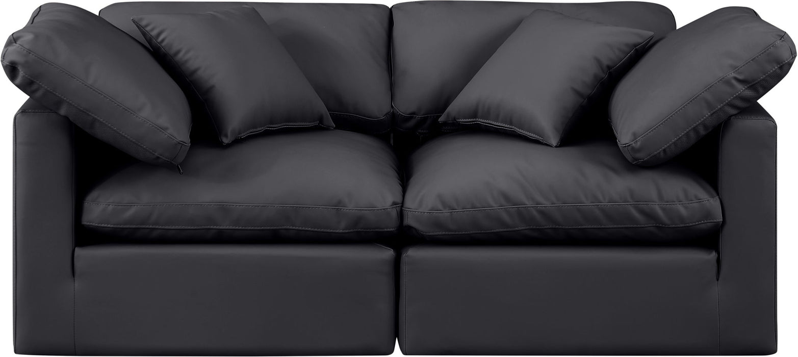 Indulge - Faux Leather 2 Seat Modular Sofa - Simple Home Plus