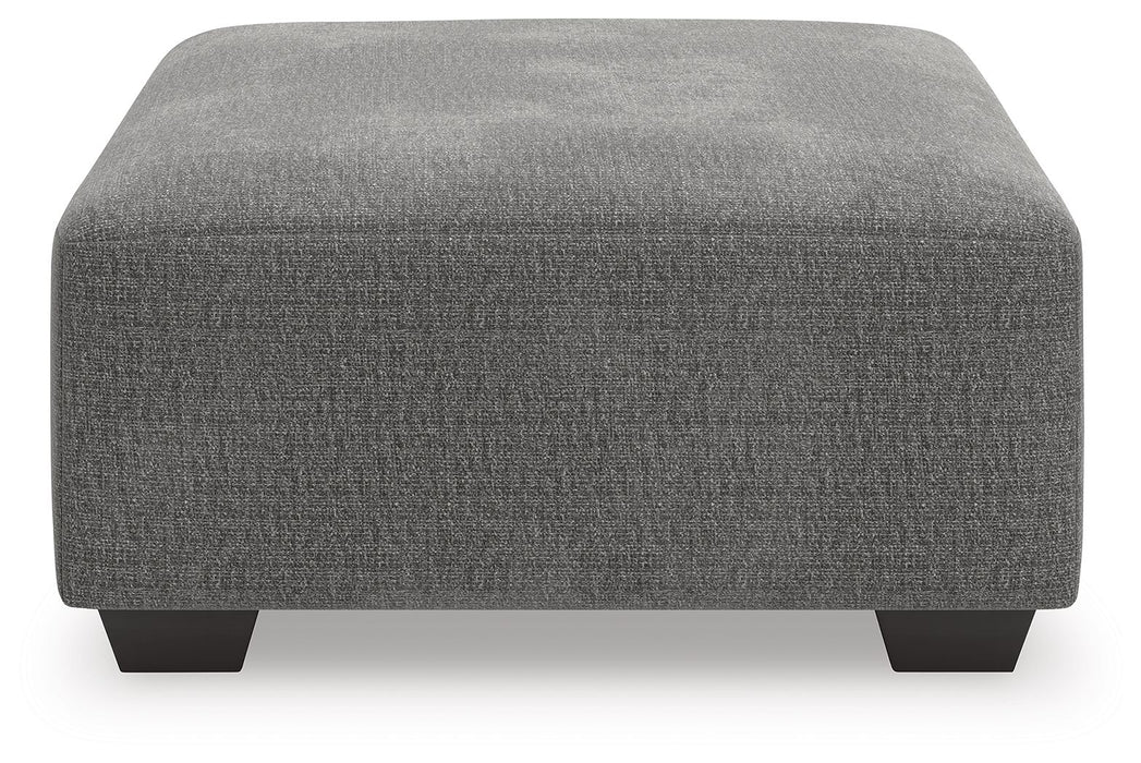 Clarington - Oversized Accent Ottoman - Greystone - Simple Home Plus