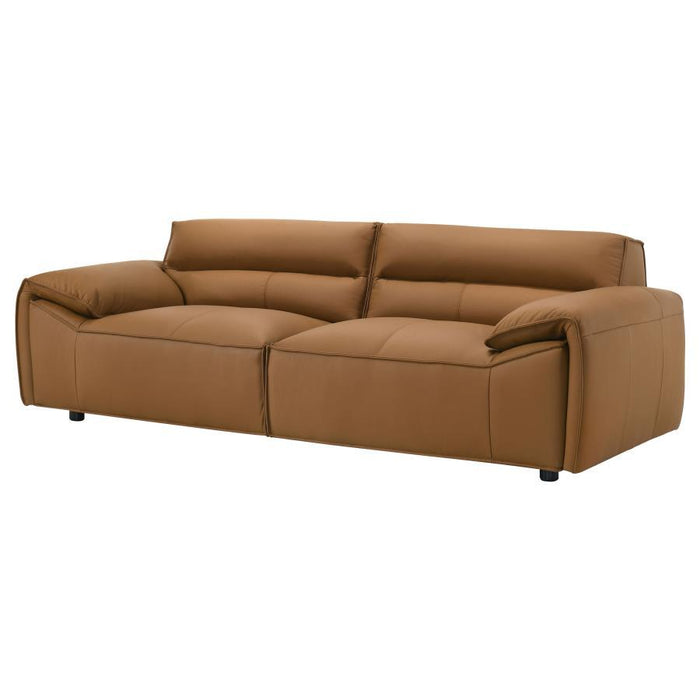 Buxton - Top Grain Leather Upholstered Sofa - Simple Home Plus