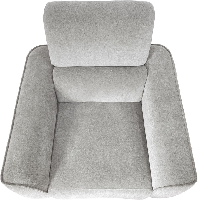 Madison - Power Recliner - Med Gray - Simple Home Plus