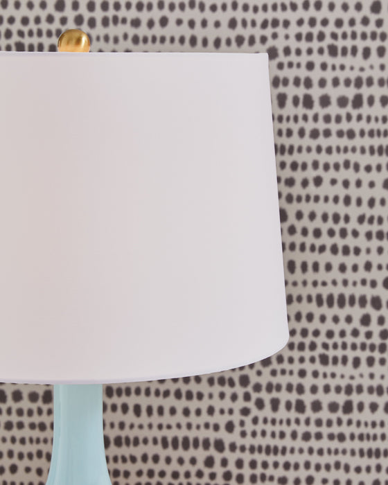 Rylanton - Aqua - Glass Table Lamp - Simple Home Plus