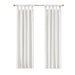 Emilia - Twist Tab Total Blackout Window Curtain - White - Simple Home Plus