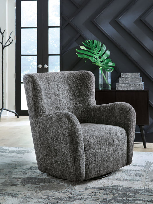 Rowenburg - Swivel Glider Accent Chair - Simple Home Plus