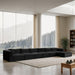 Shaggy - 6 Piece Modular Sectional With Chaise - Simple Home Plus