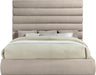 Adam - Chenille Fabric Bed With 70.5" Headboard - Simple Home Plus
