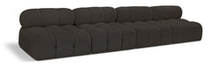 Ames - 4 Seat Modular Armless Sofa - Simple Home Plus