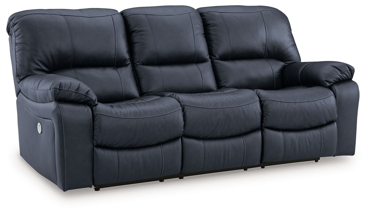 Leesworth - Ocean - 3 Pc. - Power Reclining Sofa, Power Reclining Loveseat, Power Rocker Recliner - Simple Home Plus